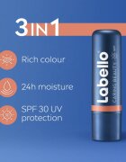 Labello Caring Beauty tonizáló ajakbalzsam árnyalat Nude 48 ml