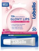 Labello Glowy Lips Berry tonizáló ajakbalzsam hialuronsavval SPF 30 10 ml