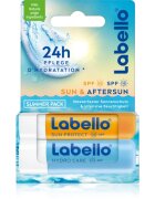 Labello Sun & Aftersun takarékos kiszerelés az ajkakra