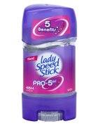 Lady Speed Stick 5 Benefits zselés izzadásgátló (48h) 65 g