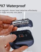 Laifen P3 Pro elektromos borotválkozó készülék ajándékszett Dark Blue 1 db