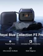 Laifen P3 Pro elektromos borotválkozó készülék ajándékszett Dark Blue 1 db