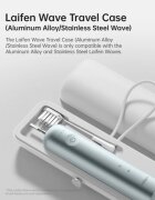 Laifen Wave utazó tok fogkefére for models: Wave Aluminium LFTB01-A and Stainless Steel LFTB01-S 1 db