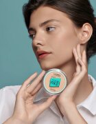 LAMEL OhMy Clear Face kompakt púder antibakteriális adalékkal árnyalat 402 Vanilla 6 g