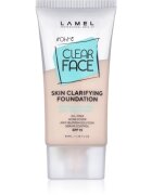 LAMEL OhMy Clear Face Magas fedésű alapozó árnyalat 401 40 ml