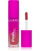 LAMEL Posh Matte Liquid Lip Stain tartós matt folyékony rúzs árnyalat №405 Punch Pin 4 g