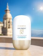 Lancaster Sun Perfect Air 50 24H Hydration ultrakönnyű védő fluid száraz és nagyon száraz bőrre SPF 50 40 ml