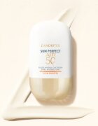 Lancaster Sun Perfect Air 50 Glow Booster ultrakönnyű védő fluid fáradt bőrre SPF 50 40 ml
