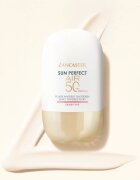 Lancaster Sun Perfect Air 50 Sensitive Mineral ultrakönnyű védő fluid Érzékeny bőrpírra hajlamos bőrre SPF 50 40 ml