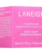 LANEIGE Lip Sleeping Mask éjszakai regeneráló maszk az ajkakra árnyalat Sweet Candy 20 g