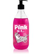 LaQ Shots! Pink As F... energizáló tusfürdő gél 500 ml