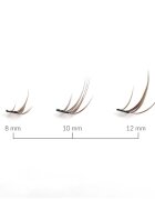 Lash Brow Bonding Eyelashes ragasztható tincses műszempillák Extra Small Brownie 1 db