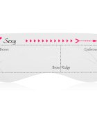 Lash Brow Eyebrow Stencil sablonok szemöldökre 10 db