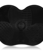 Lash Brow Silicone Make-up Brush Wash Matte Black tisztító ecset alátét méret S 1 db
