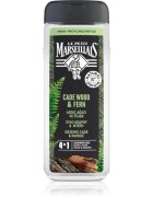 Le Petit Marseillais Cade Wood & Fern tusfürdő gél 4 in 1 uraknak 400 ml