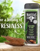 Le Petit Marseillais Cade Wood & Fern tusfürdő gél 4 in 1 uraknak 400 ml