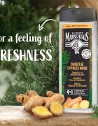 Le Petit Marseillais Ginger & Cypress Wood tusfürdő gél 4 in 1 uraknak 400 ml