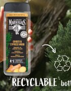 Le Petit Marseillais Ginger & Cypress Wood tusfürdő gél 4 in 1 uraknak 400 ml