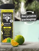 Le Petit Marseillais Green Orange & Lime Zest tusfürdő gél 4 in 1 uraknak 400 ml