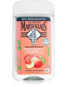 Le Petit Marseillais White Peach Bio & Nectarine Bio gyengéd tusfürdő gél 250 ml