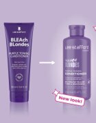 Lee Stafford Bleach Blondes Toning Conditioner tonizáló kondicionáló a szőke és melírozott hajra 250 ml