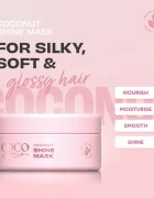 Lee Stafford CoCo LoCo Agave élénkítő maszk a fénylő és selymes hajért 200 ml