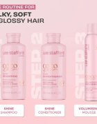 Lee Stafford CoCo LoCo Agave luxus térfogatnövelő hab finom és lesimuló hajra 200 ml