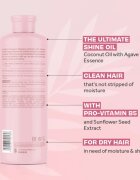 Lee Stafford CoCo LoCo Agave sampon mindennapi használatra a fénylő és selymes hajért 500 ml