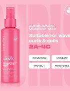 Lee Stafford For The Love Of Curls Leave In Conditioning Moisture Mist öblítést nem igénylő spray kondicionáló göndör hajra 150 ml