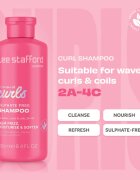 Lee Stafford For The Love Of Curls Shampoo sampon a hullámos és göndör hajra 250 ml