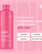 Lee Stafford For The Love Of Curls Shampoo sampon a hullámos és göndör hajra 500 ml