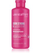 Lee Stafford Grow Strong & Long Activation Shampoo hajsampon a haj növekedéséért és megerősítéséért a hajtövektől kezdve 250 ml