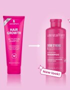 Lee Stafford Grow Strong & Long Activation Shampoo hajsampon a haj növekedéséért és megerősítéséért a hajtövektől kezdve 250 ml