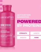 Lee Stafford Grow Strong & Long Activation Shampoo hajsampon a haj növekedéséért és megerősítéséért a hajtövektől kezdve 250 ml