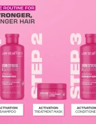 Lee Stafford Grow Strong & Long Activation Treatment Mask haj maszk hajtöredezés ellen 200 ml