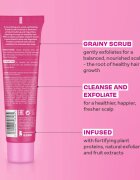 Lee Stafford Grow Strong & Long Stimulating Scapl Scrub fejbőrradír vegán 100 ml