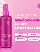 Lee Stafford Styling Heat Protection Shine Mist hővédő spray hajra 200 ml