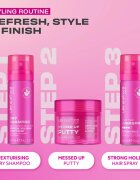Lee Stafford Styling Original Dry Shampoo száraz sampon a felesleges faggyú felszívódásáért és a haj frissítéséért 50 ml