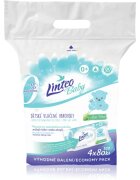 Linteo Baby Pure & Fresh finom nedves törlőkendők gyermekeknek nagy csomagolás 4x80 db