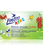 Linteo Kids Creative nedves törlőkendők gyermekeknek 15 db