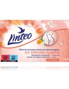 Linteo Personal hygiene nedves törlőkendők intim higiéniára mini herbal 10 db