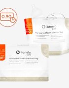 Lionelo Thermbag sterilizációs zacskók mikrohullámú sütőbe 16 db