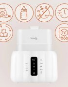 Lionelo Thermup Double White Bottle Warmer 6in1 többfunkciós cumisüveg melegítő 6 in 1 1 db