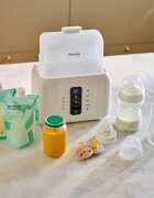 Lionelo Thermup Double White Bottle Warmer 6in1 többfunkciós cumisüveg melegítő 6 in 1 1 db