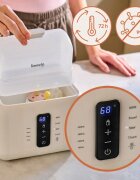 Lionelo Thermup Double White Bottle Warmer 6in1 többfunkciós cumisüveg melegítő 6 in 1 1 db
