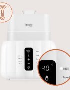 Lionelo Thermup Double White Bottle Warmer 6in1 többfunkciós cumisüveg melegítő 6 in 1 1 db