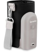 Lionelo Thermup Go Evo utazási víz- és tejmelegítő Black 1 db