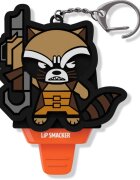 Lip Smacker Marvel Guardians of the Galaxy kulcstartó balzsammal gyermekeknek Rocket (Pop Rockets Candy) 58 g