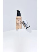 Lirene City Matt mattító folyékony alapozó kisimító hatással árnyalat 203 Light 30 ml