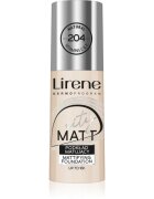 Lirene City Matt mattító folyékony alapozó kisimító hatással árnyalat 204 Natural 30 ml